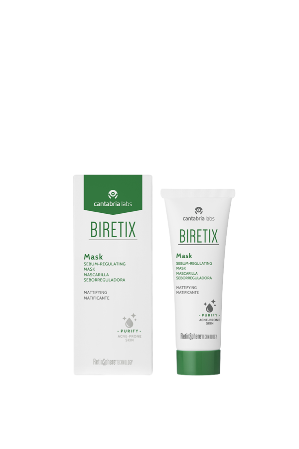 Biretix Mask Tube and Box