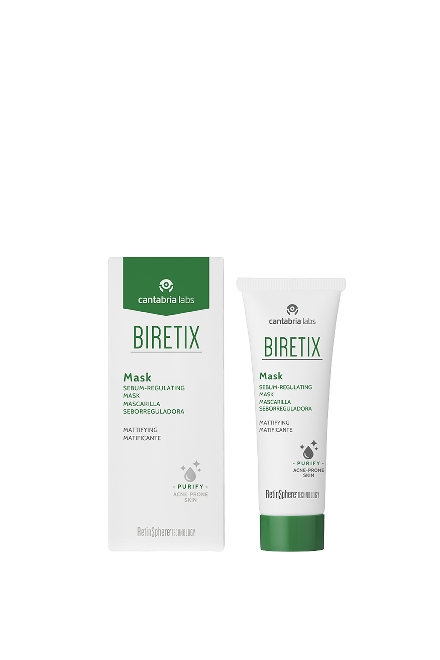 Biretix Mask Tube and Box