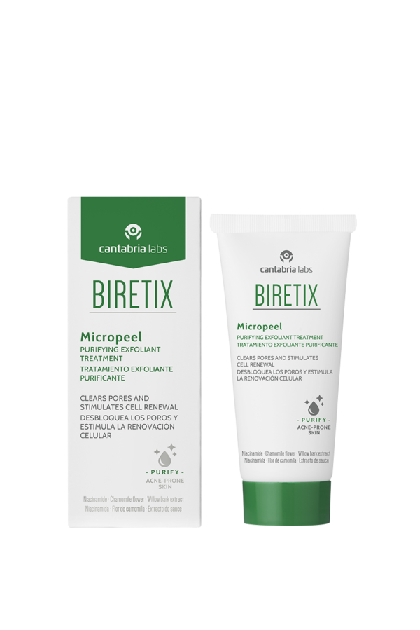 Biretix Micropeel Tube and Box